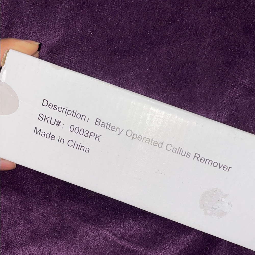 Battery Operated Callus Remover